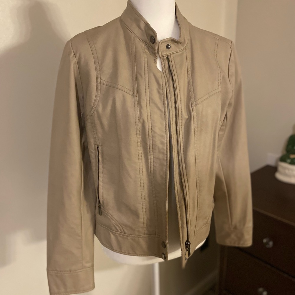 Vegan Leather Jacket